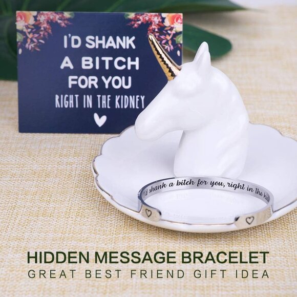 Elegant Hidden Message Bracelet in Stainless Steel - Ideal Gift for Any Occasion - Picture 3 of 7